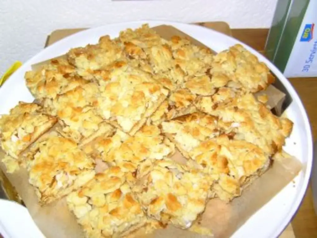 Миндальный торт из формочки