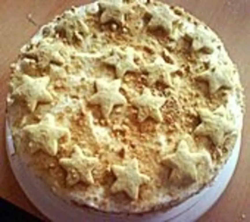 Русский медовик с орехами