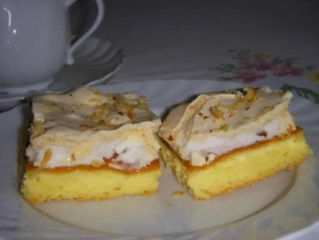 БЛИЦКЕЙК с яйцами и мелким кристаллическим сахаром