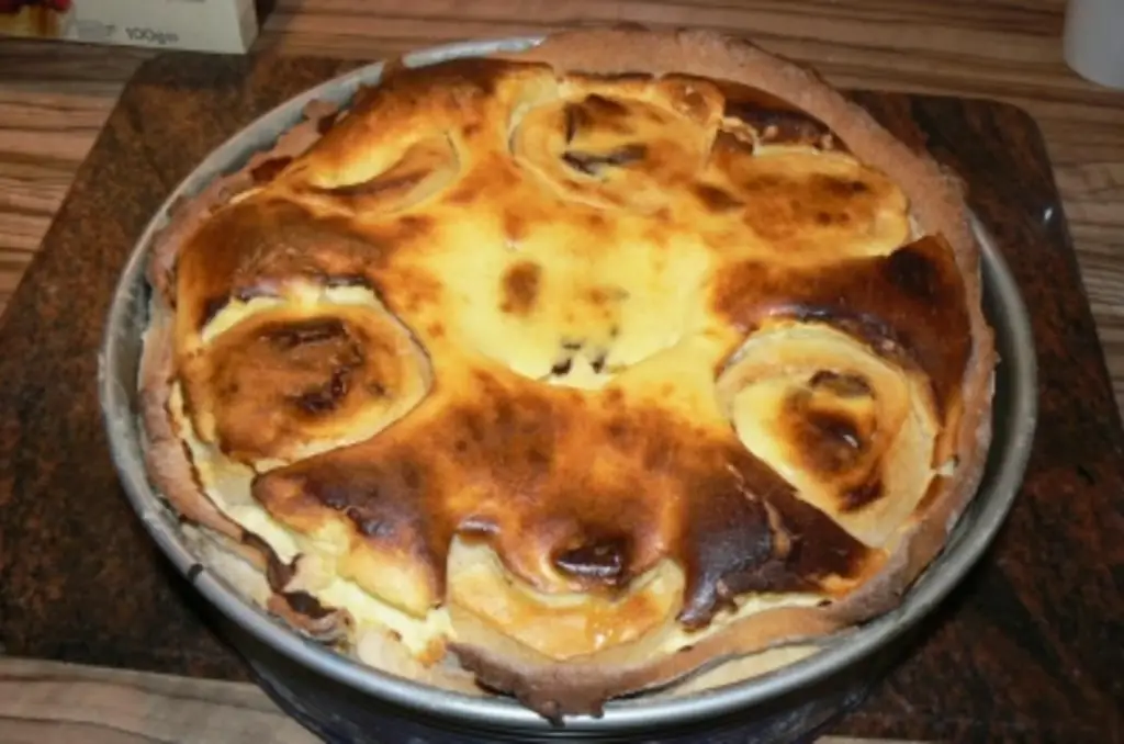 Мой печеный яблочный пирог