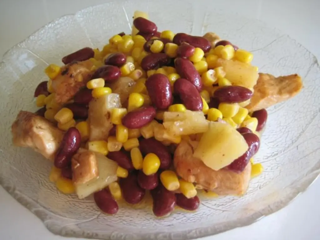 Кукурузный салат Фруктовый