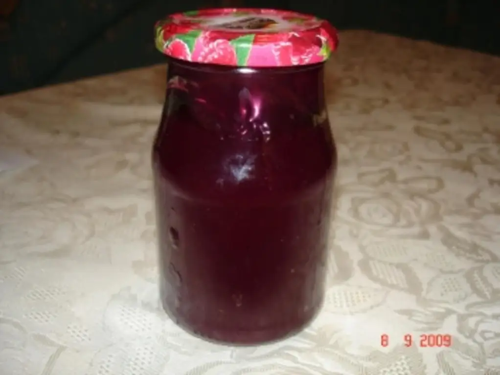 Желе из ананаса, нектарина, винограда и груши