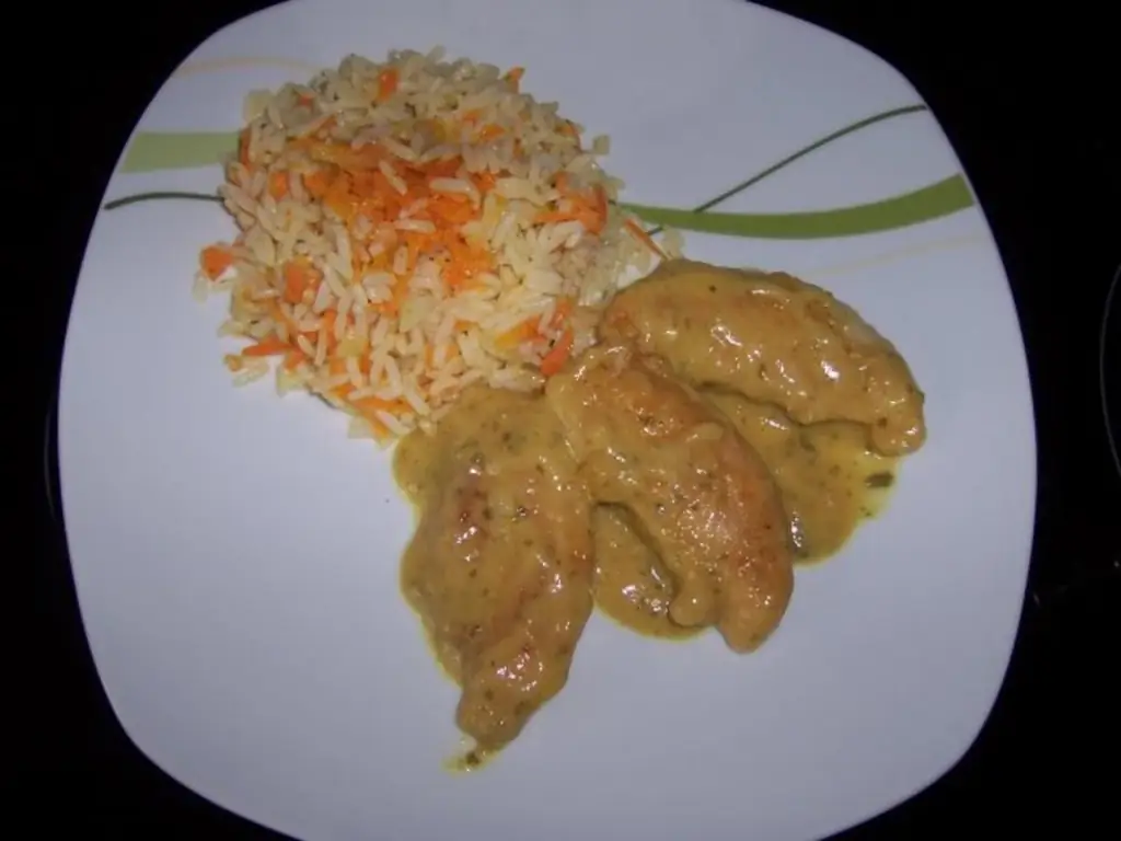 Куриное филе в горчице