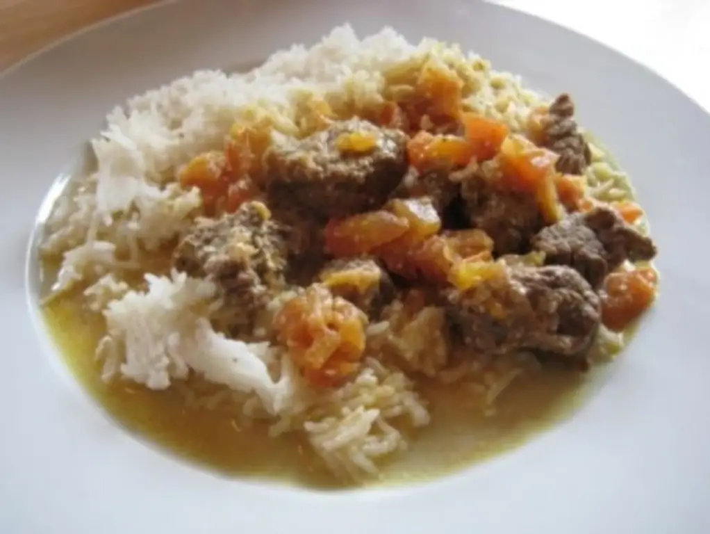Карри из баранины с кардамоном