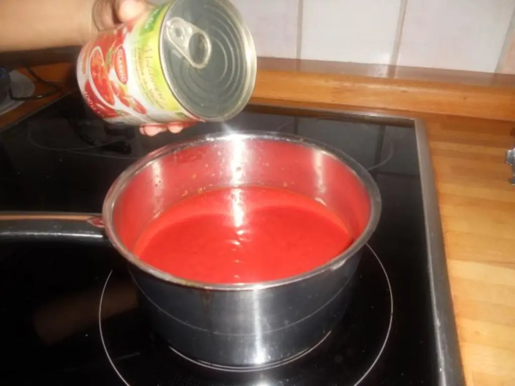 Томатный суп быстро