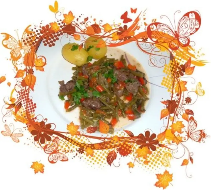 Мясо: римская фасоль с говядиной