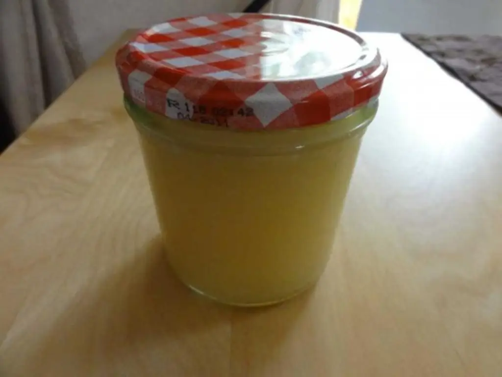 Яблочный соус с имбирем