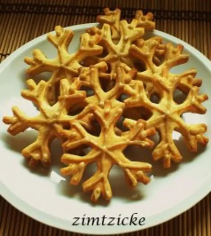 Анисовые снежинки Песочное печенье с анисом, очень ароматное, легко меняется, быстро и просто