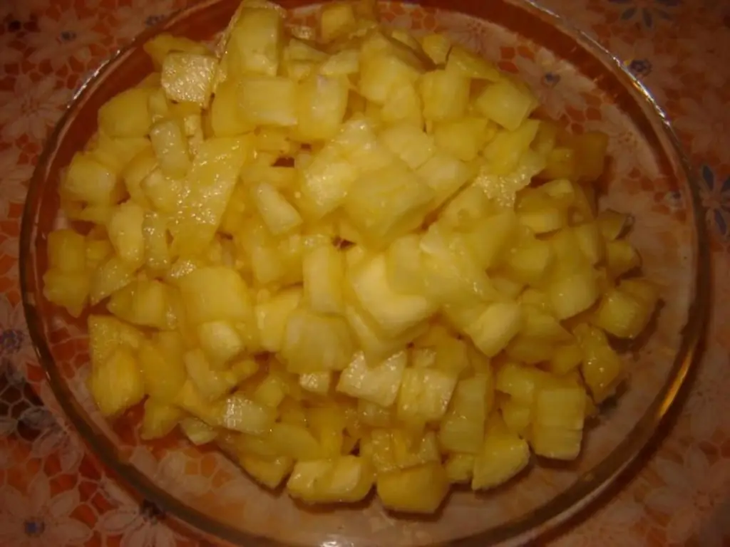 Запас компота из ананасов