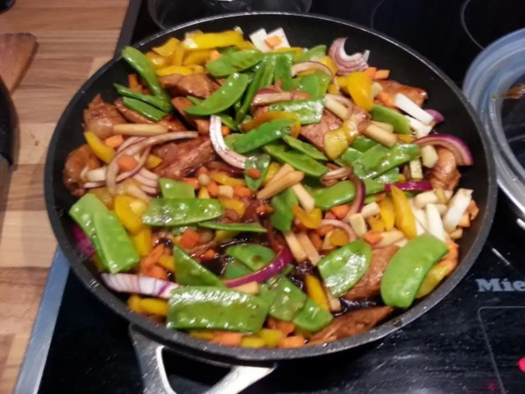 Маринованная куриная сковорода