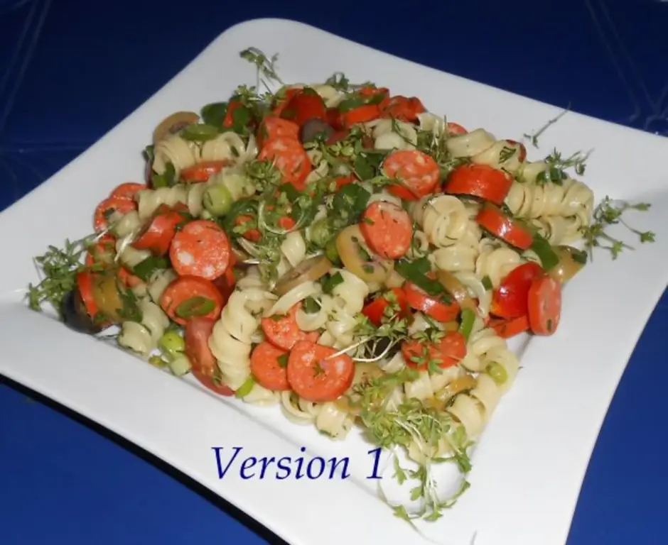 Кулинарный поздний летний салат