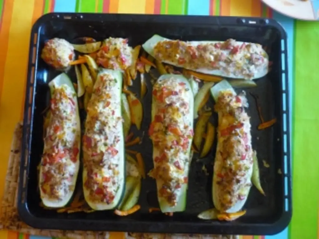 Цуккини в духовке