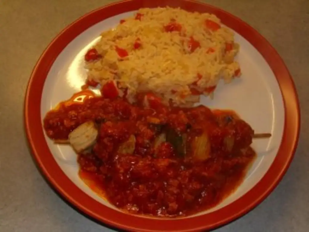 Мясные блюда: Шашлык