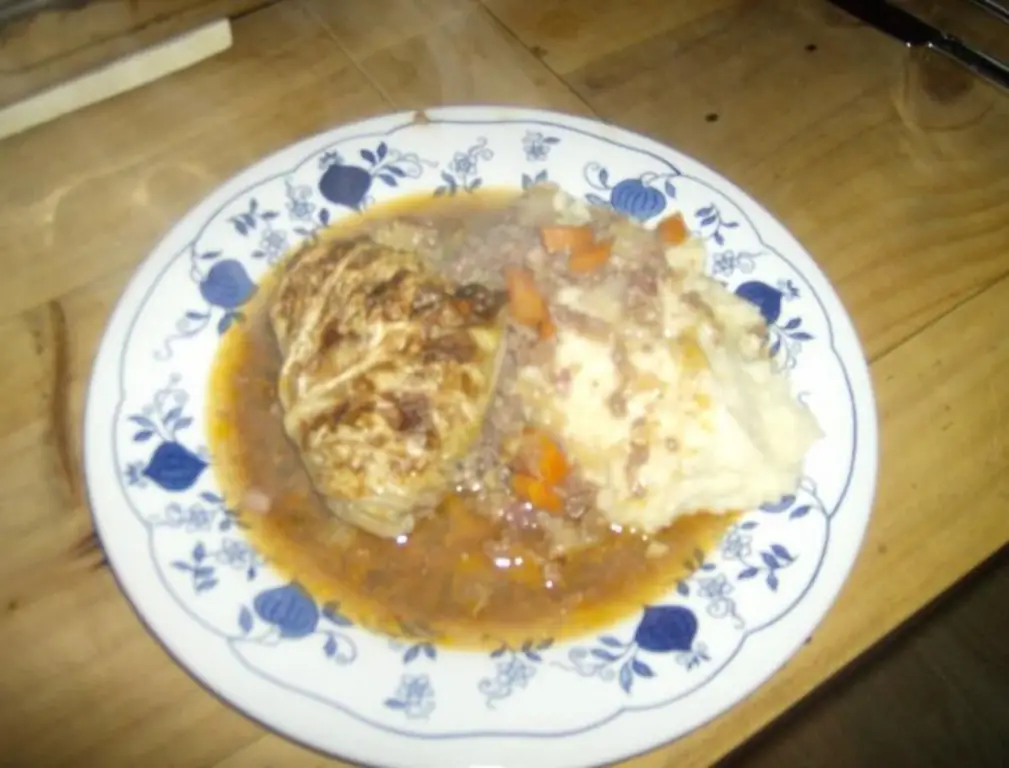 Голубцы савойской капусты от кухни Knofi