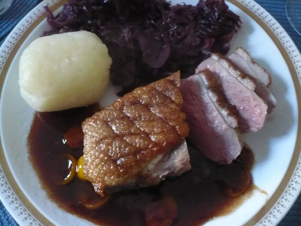 Утиная грудка с кумкватом