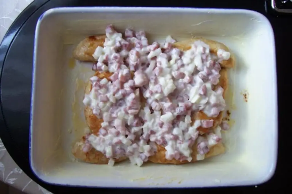 Куриное филе по-эльзасски
