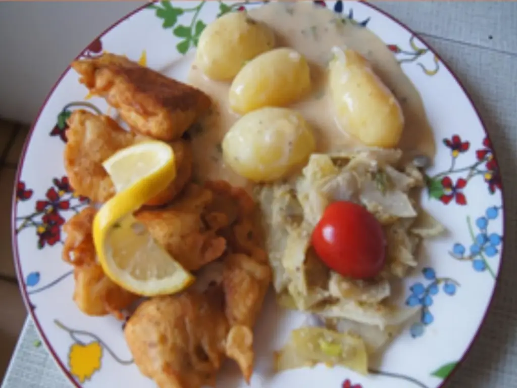 Жареный пангасиус