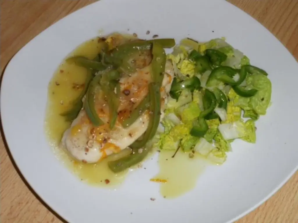 Куриная грудка с апельсиновым соусом