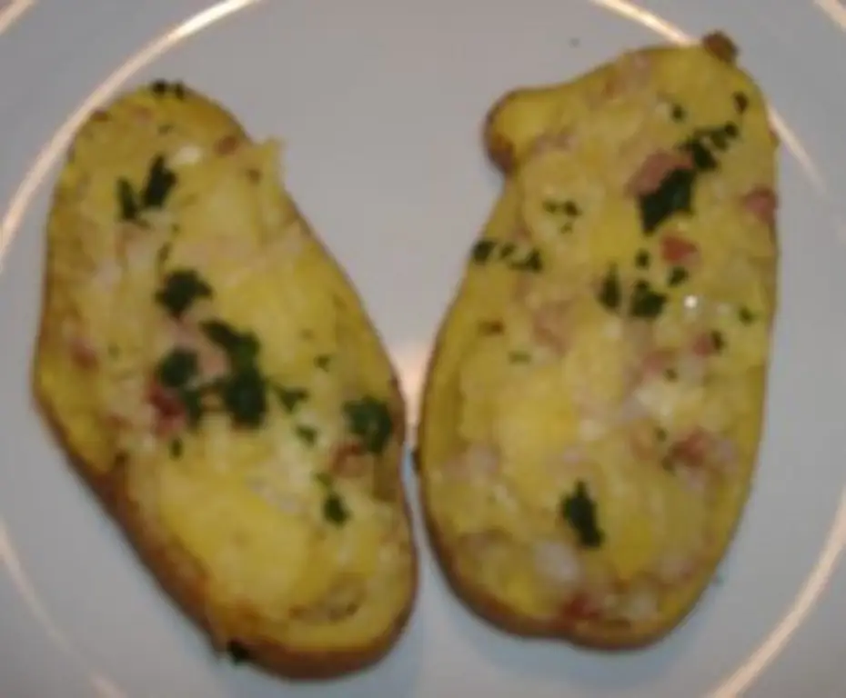Фаршированный картофель