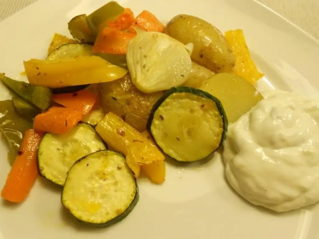 Красочные овощи из консервной банки (антипасти