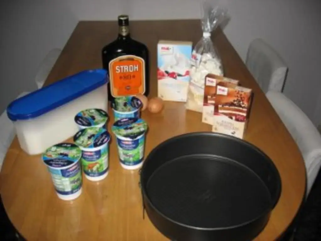 Пирог со льдом на лето