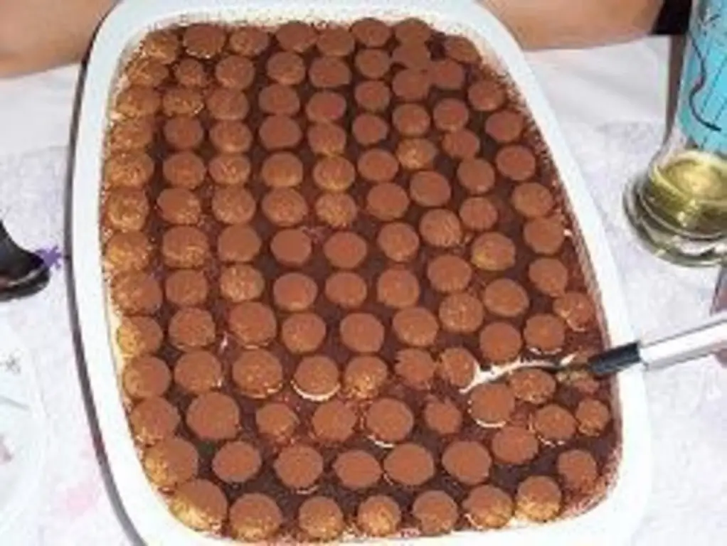 Тирамису со сливками и сливочным сыром