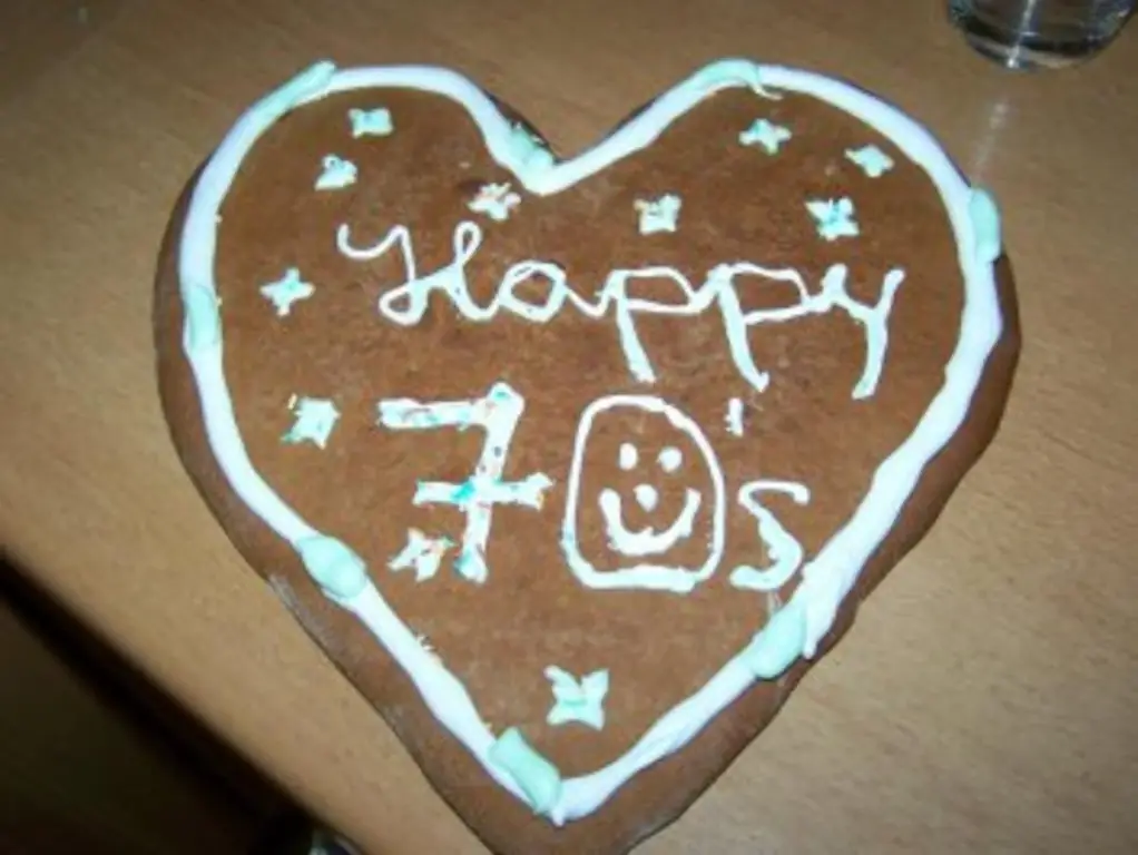 Пряничное сердце Happy 70's