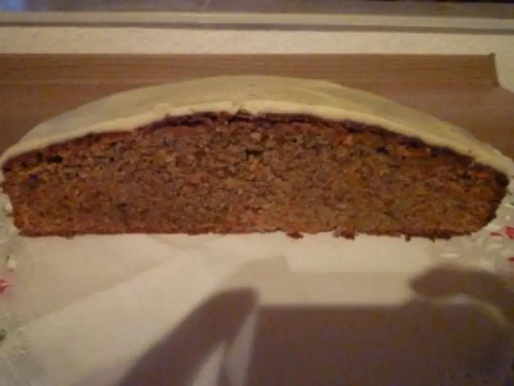 Морковный торт со сливочным сыром