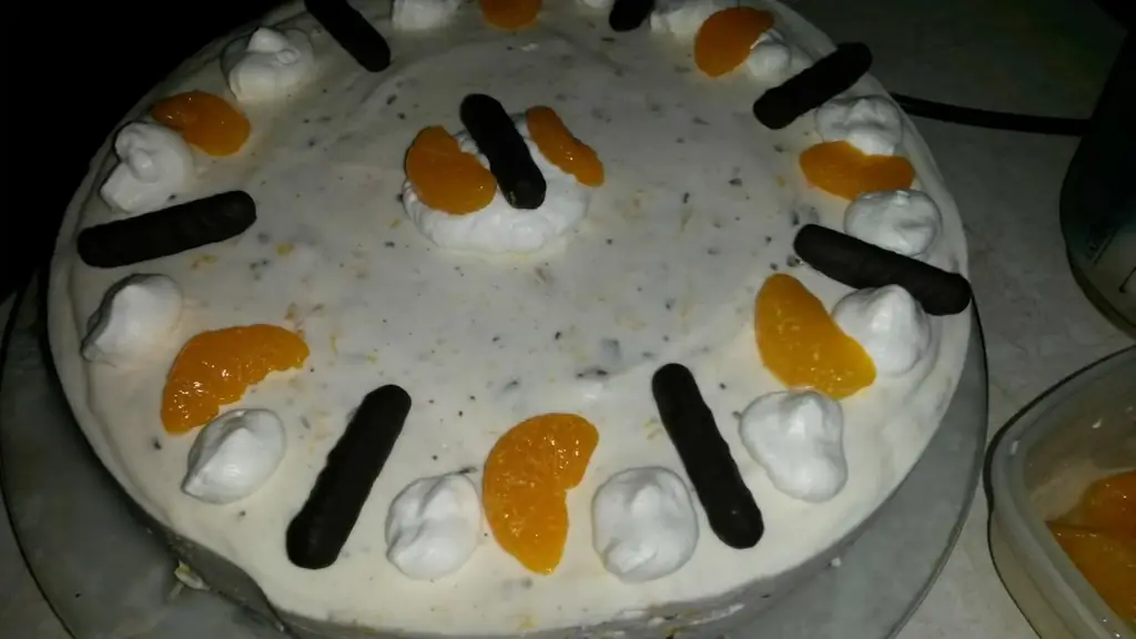 Летний пирог из освежающих палочек