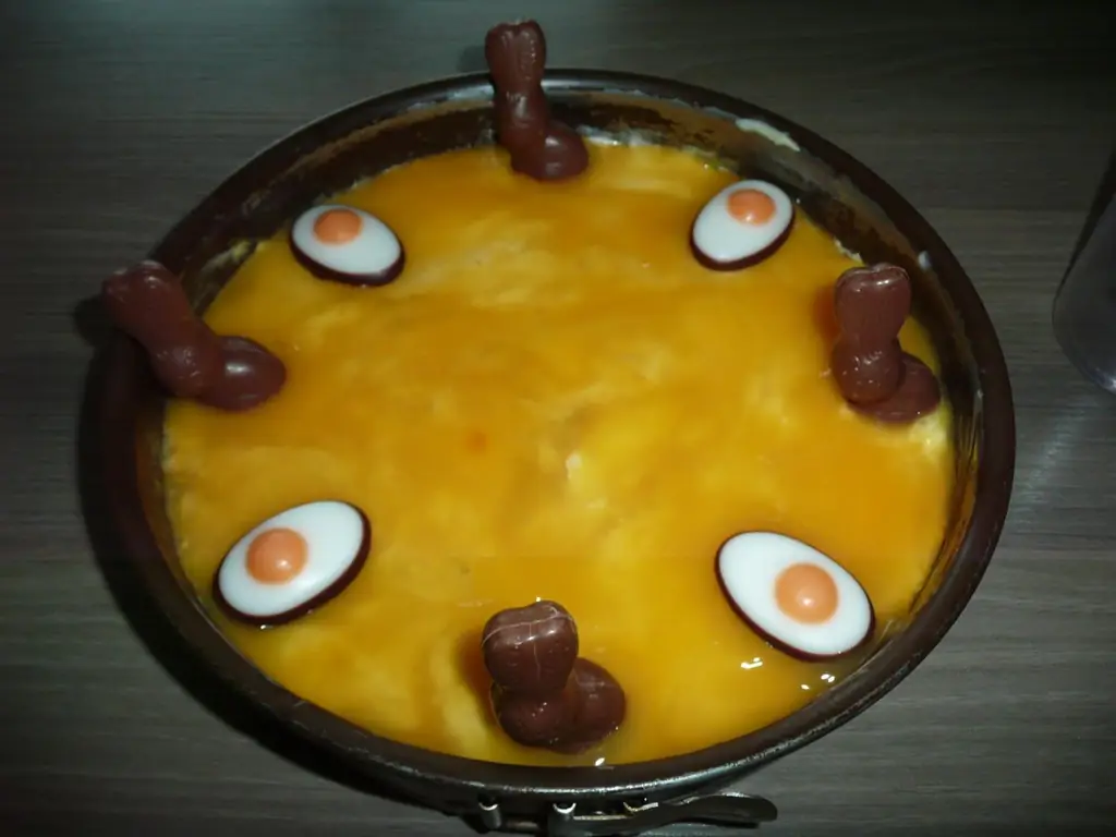 Мраморный кулич