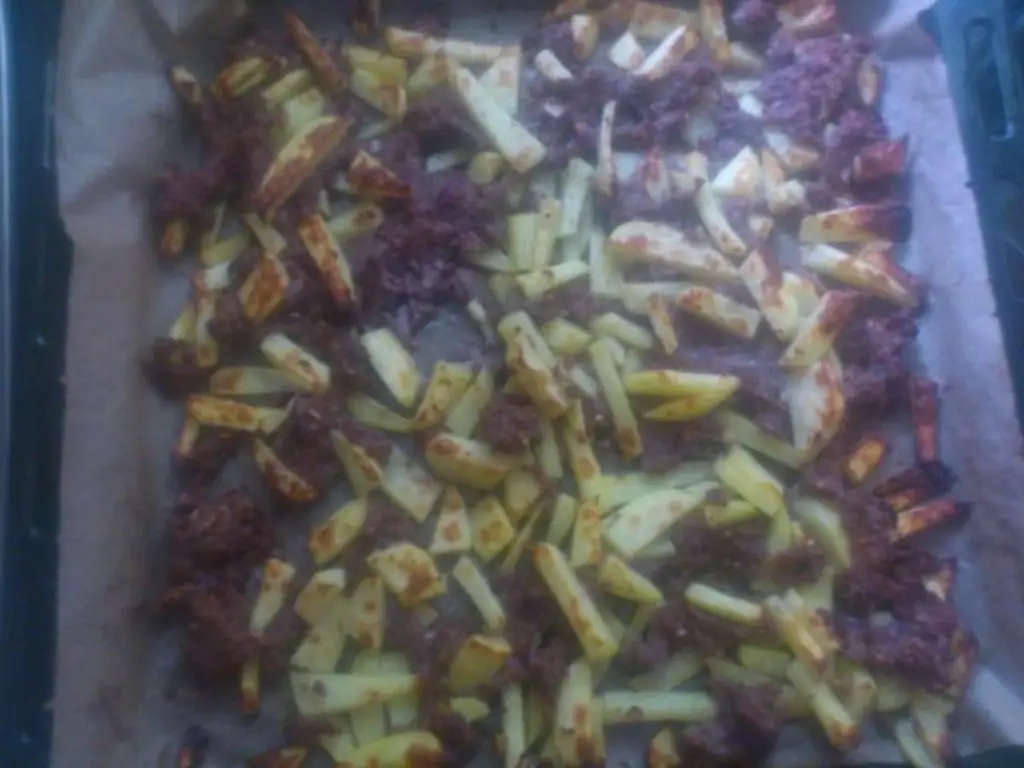 Картошка с фаршем