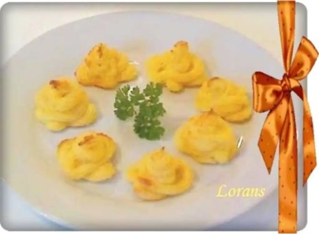 Картофель «Дюшес» ♔ гарнир классической французской кухни ♔