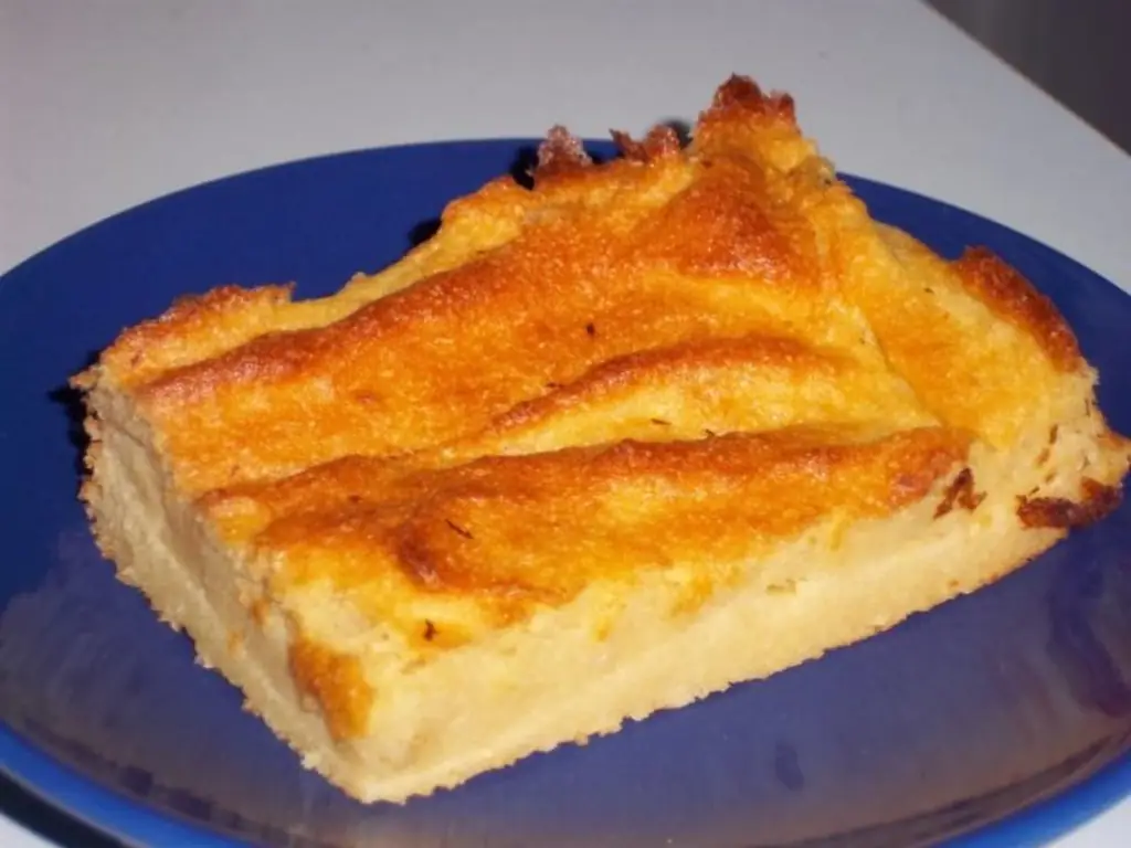 Картофельный пирог с отварным картофелем и яйцом