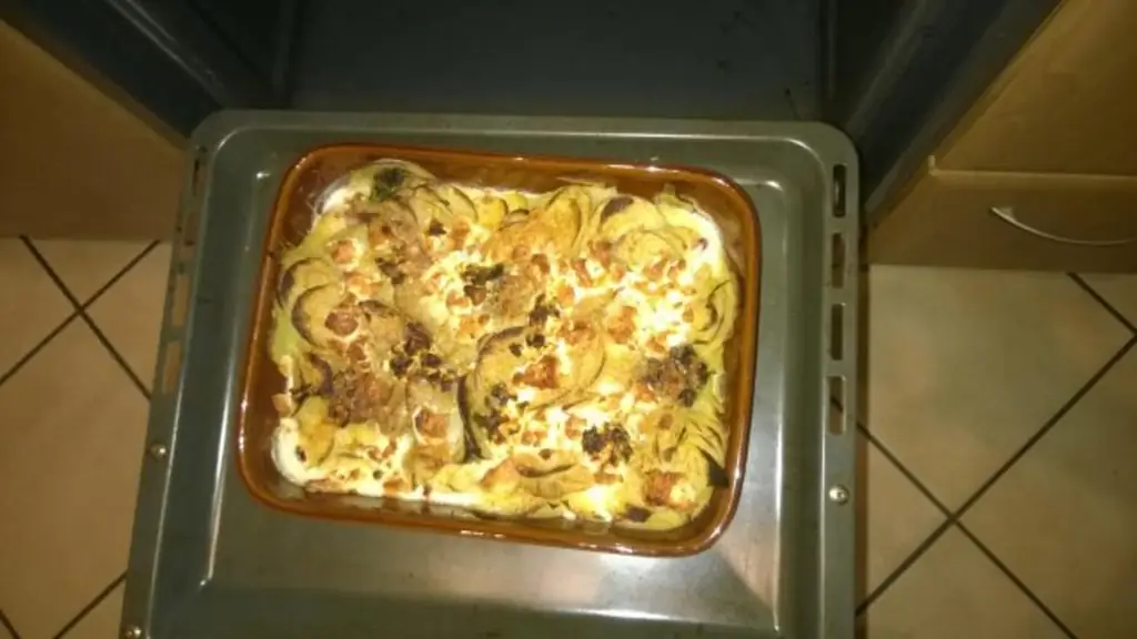 Быстрая средиземноморская картофельная запеканка