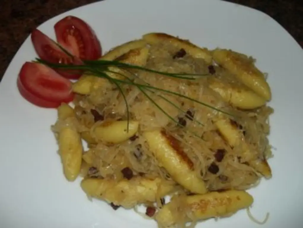 Овощи: квашеная капуста ~ SCHUPFNUDEL ~ PAN