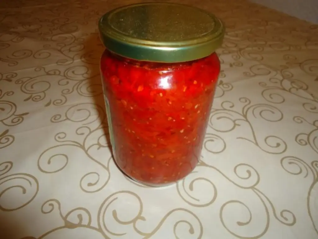 Маринованные перец и помидоры по-сербски