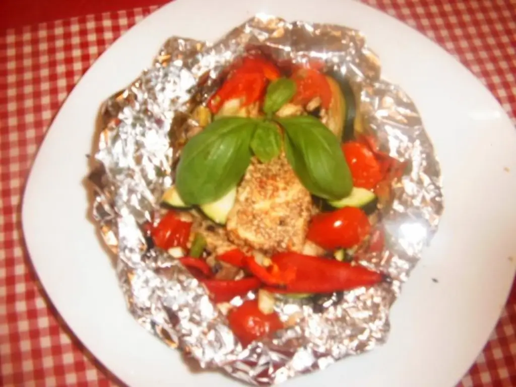 Фета в кунжутной глазури