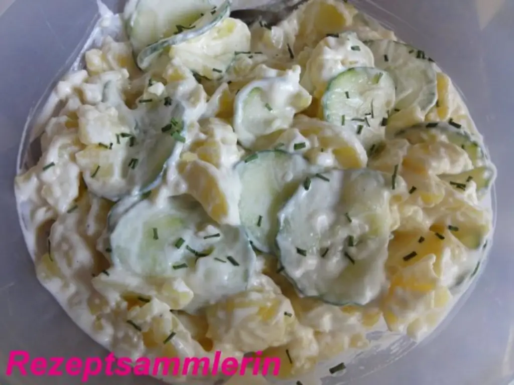 Салат-бар: КАРТОФЕЛЬНЫЙ САЛАТ с огурцом