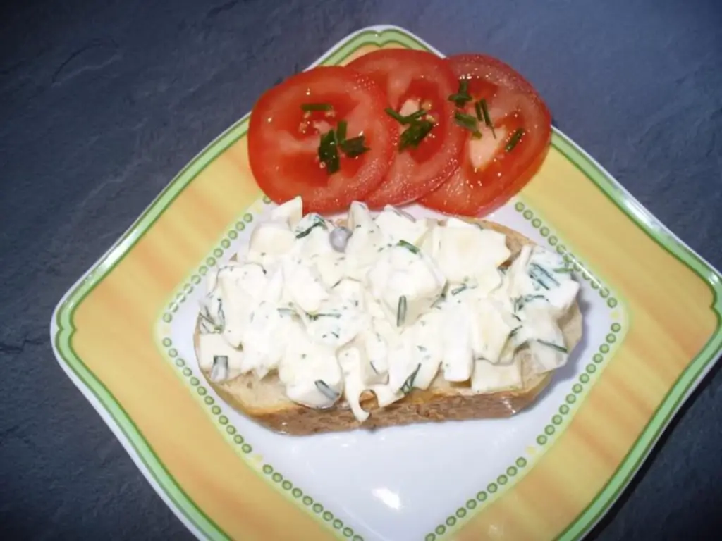 Мой яичный салат