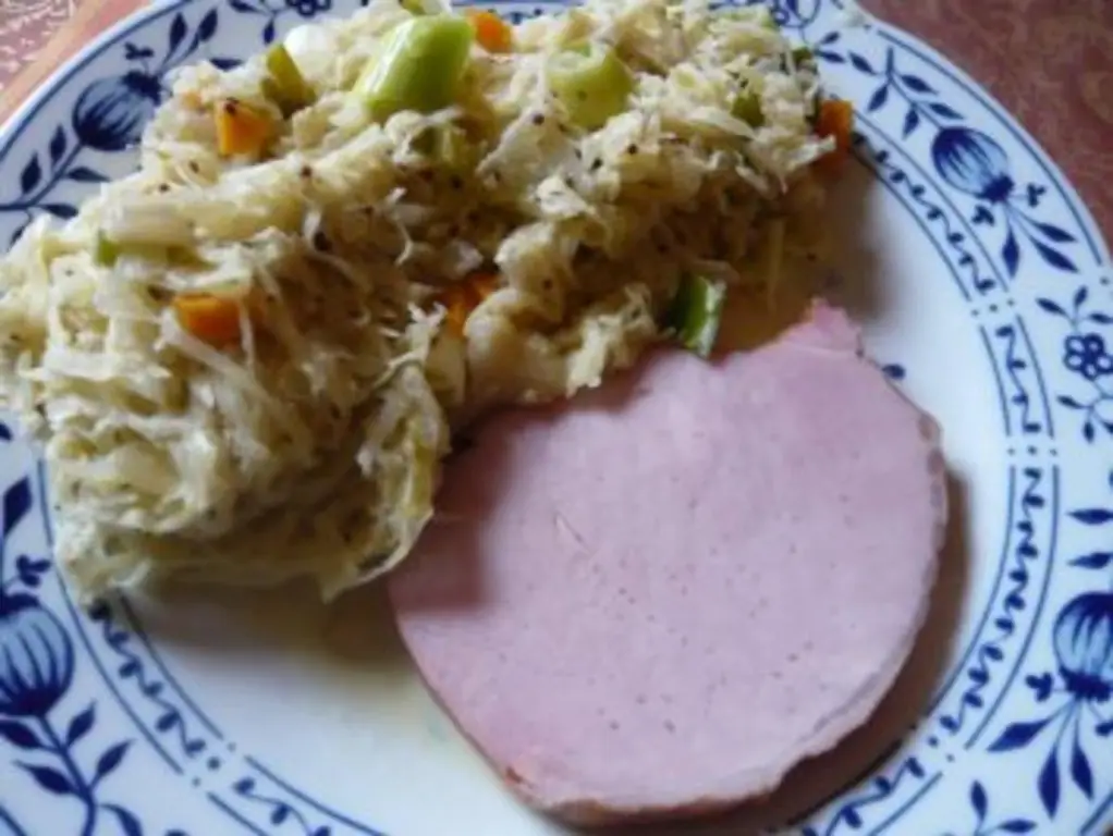 Горчица с касслером