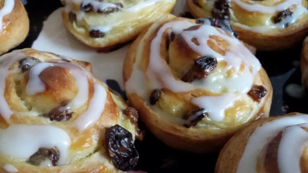 Роллы с изюмом Легкая, воздушная выпечка
