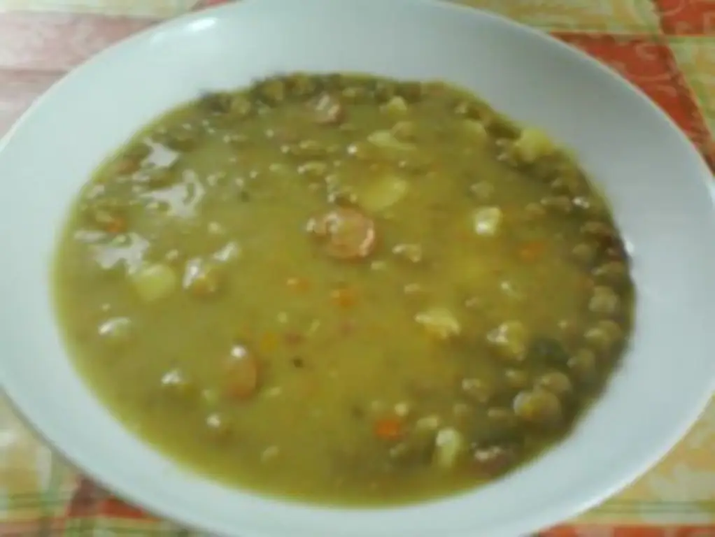 Гороховое рагу, как мы любим
