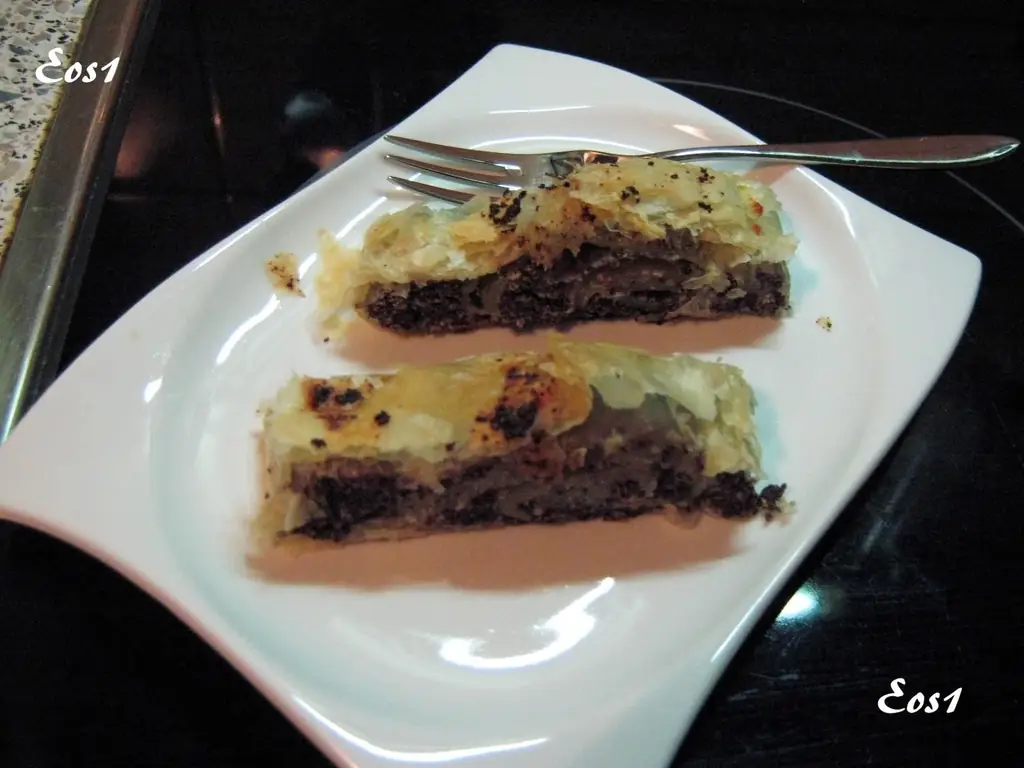 Быстрый рулет с маком
