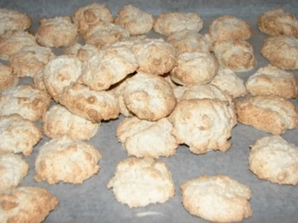 Кокосовые миндальные печенья вот как я их делаю и мне нужно 2