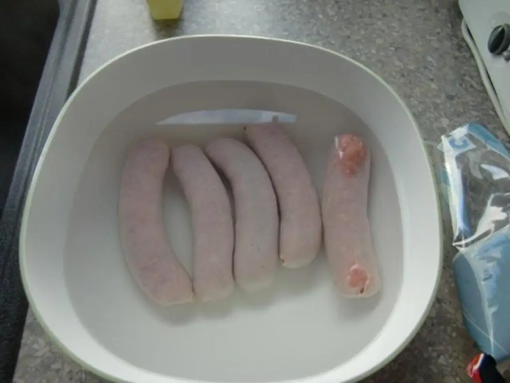 Жареный картофель с колбасой