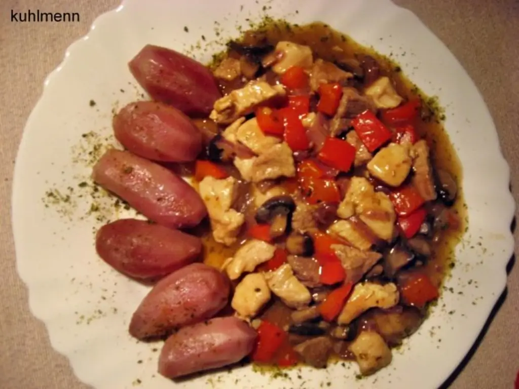 Красочные остатки сковороды
