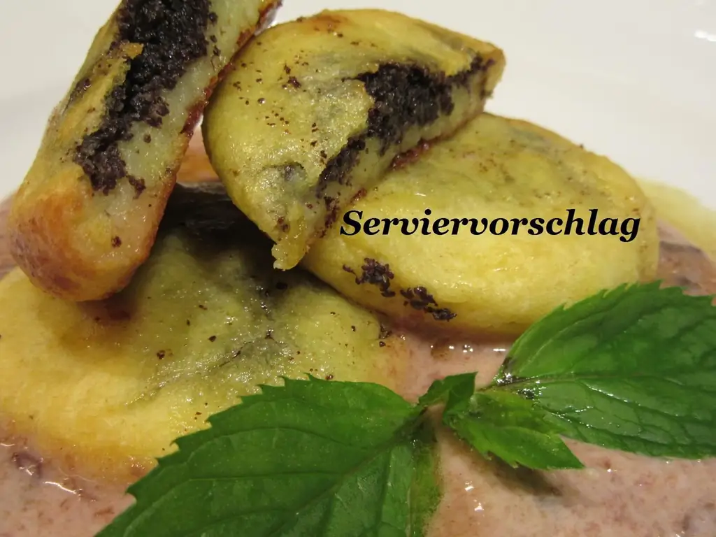 Knödel: клецки с маком из Вальдфиртеля