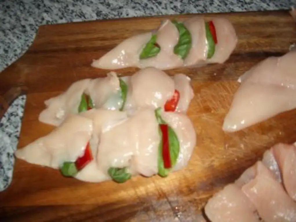Чикори грудка с курицей