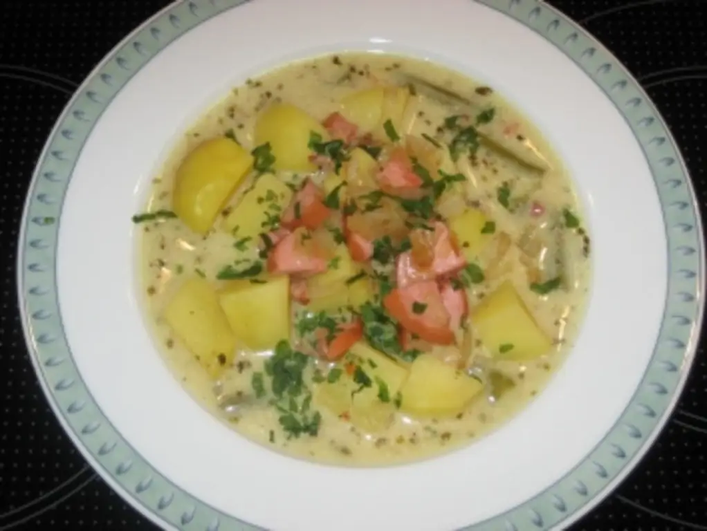 Баварский картофельный суп