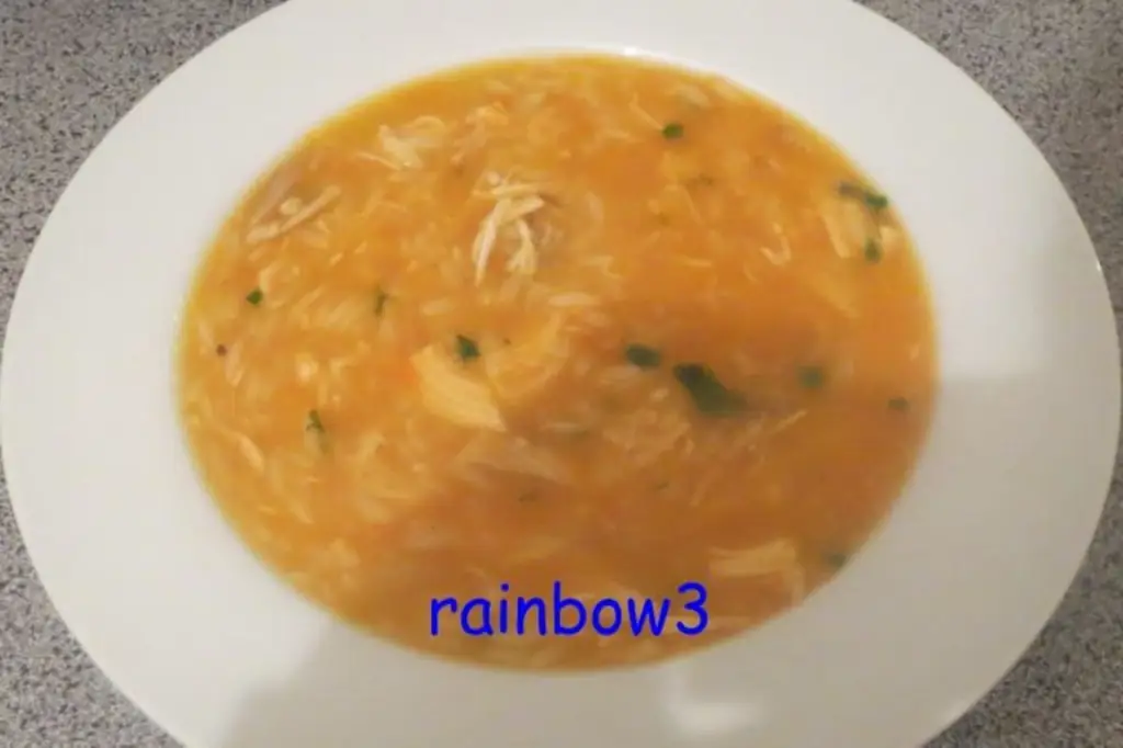 Приготовление: Куриный суп с лапшой